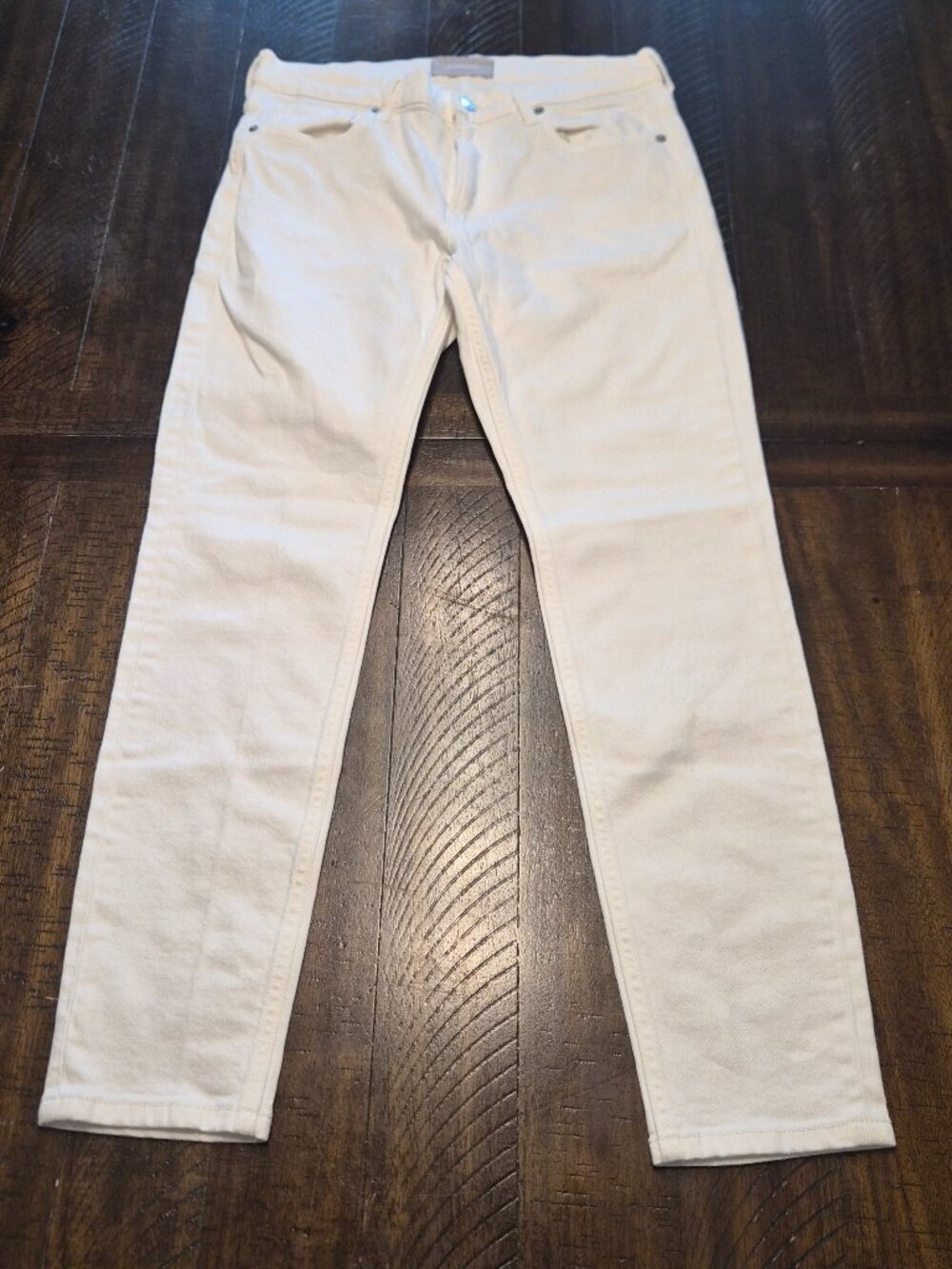 Everlane Jeans Womens Size 29 White Skinny Mid Rise Stretch G186